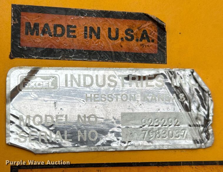 image for item EQ1447 Excel Hustler 340 ZTR lawn mower