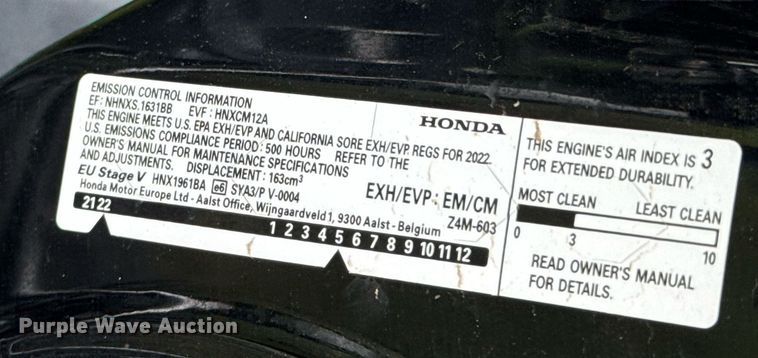 image for item EQ1450 Orec Snow Bull SGW803/H NA walk behind snow plow