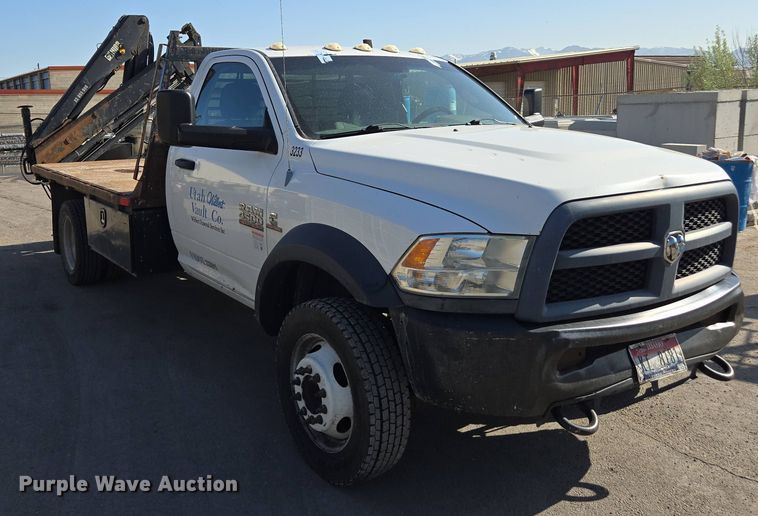 image for item FB9357 2014 Dodge Ram 4500 crane truck