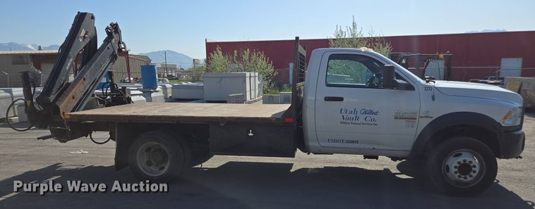 image for item FB9357 2014 Dodge Ram 4500 crane truck