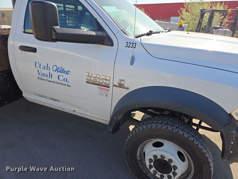 image for item FB9357 2014 Dodge Ram 4500 crane truck