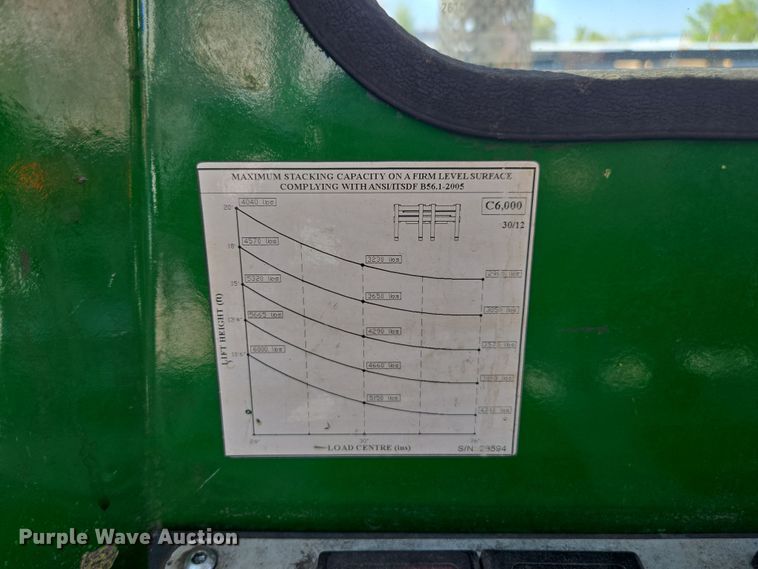 image for item FB9358 Combilift C6000 forklift