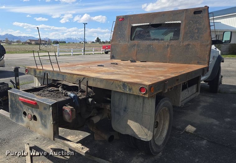 image for item FB9364 2012 Dodge Ram 4500 flatbed truck