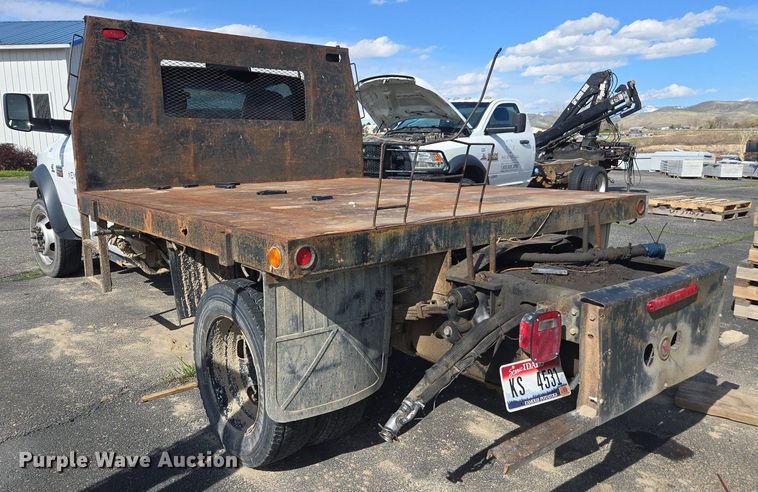 image for item FB9364 2012 Dodge Ram 4500 flatbed truck