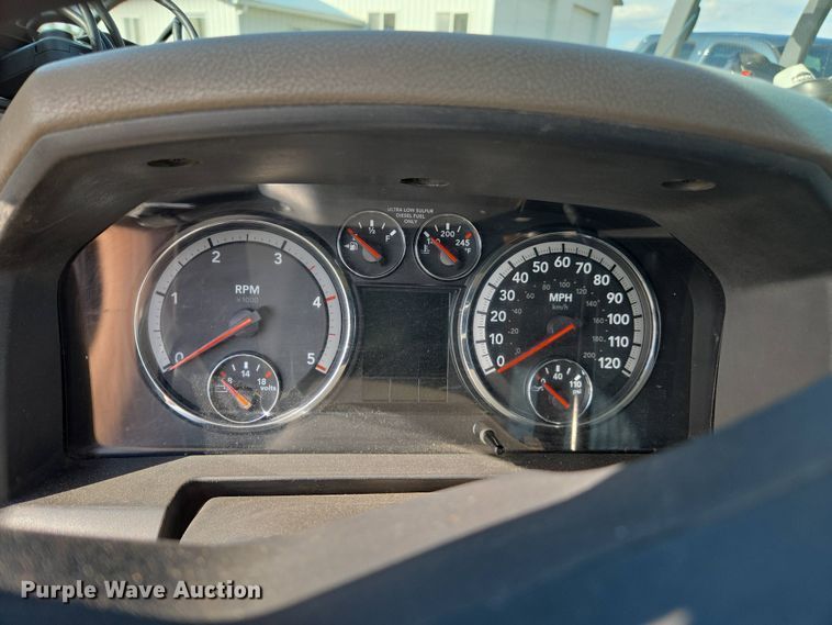 image for item FB9364 2012 Dodge Ram 4500 flatbed truck