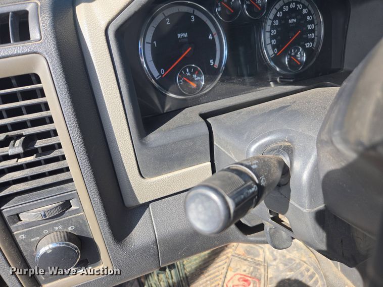 image for item FB9364 2012 Dodge Ram 4500 flatbed truck