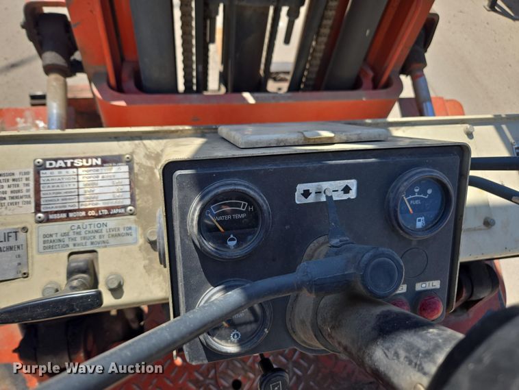 image for item FB9370 Datsun 6000 forklift