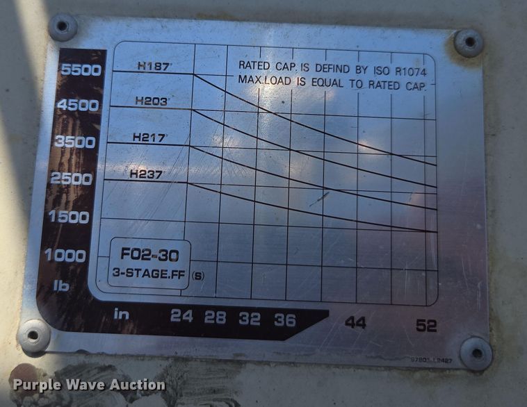 image for item FB9370 Datsun 6000 forklift