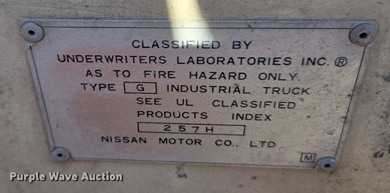 image for item FB9370 Datsun 6000 forklift