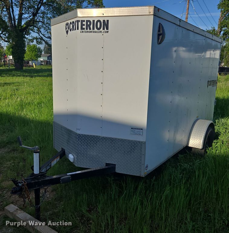 image for item FB9372 2021 Criterion enclosed cargo trailer