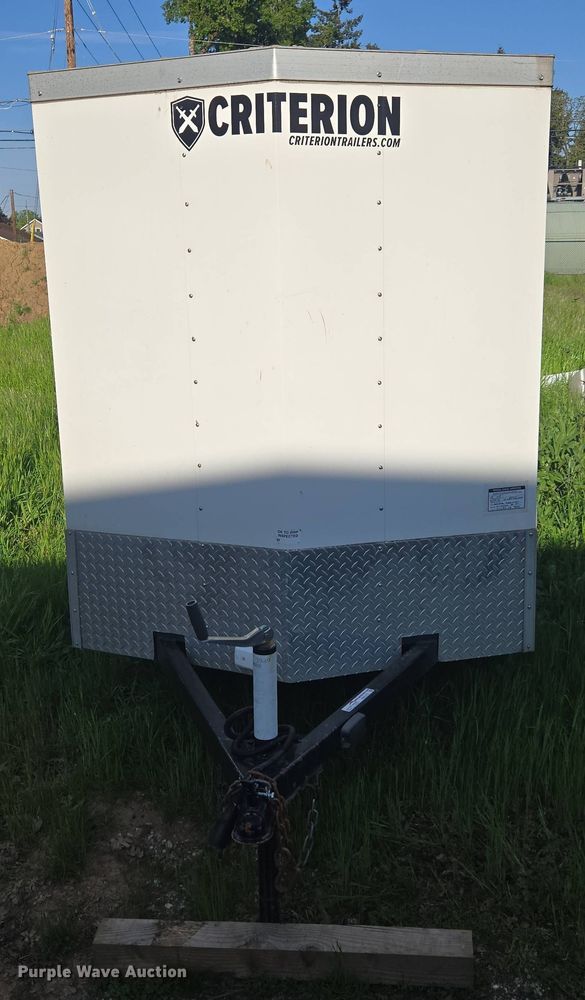 image for item FB9372 2021 Criterion enclosed cargo trailer