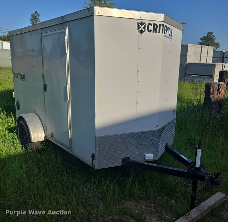 image for item FB9372 2021 Criterion enclosed cargo trailer