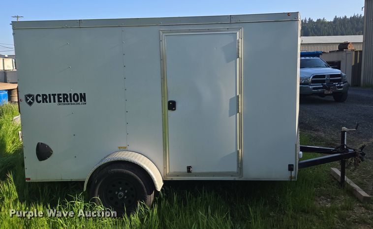 image for item FB9372 2021 Criterion enclosed cargo trailer