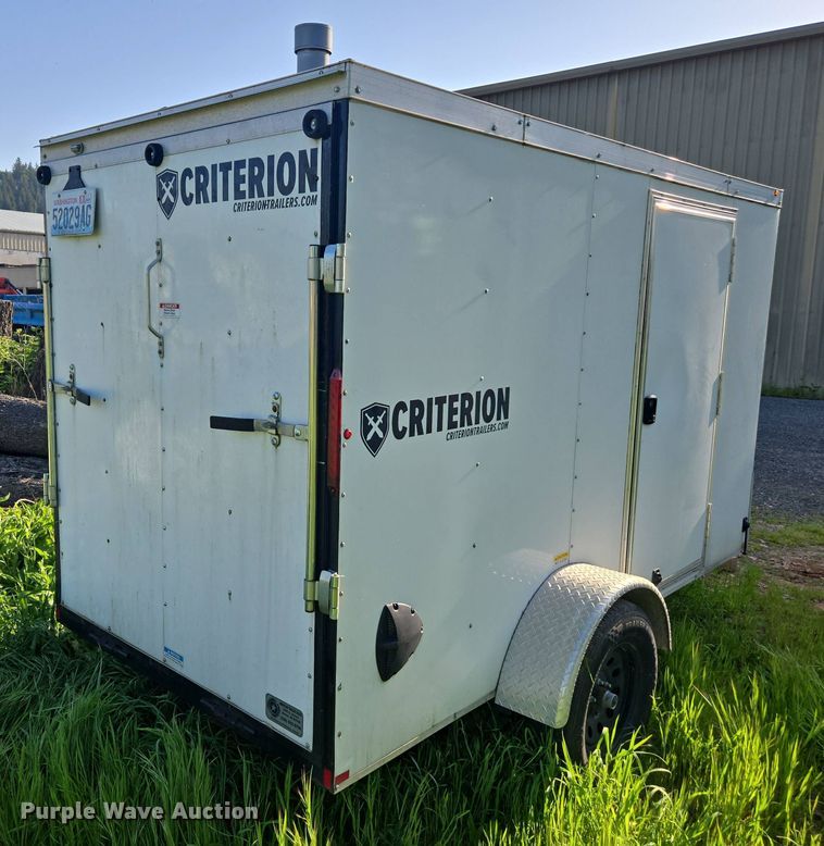 image for item FB9372 2021 Criterion enclosed cargo trailer