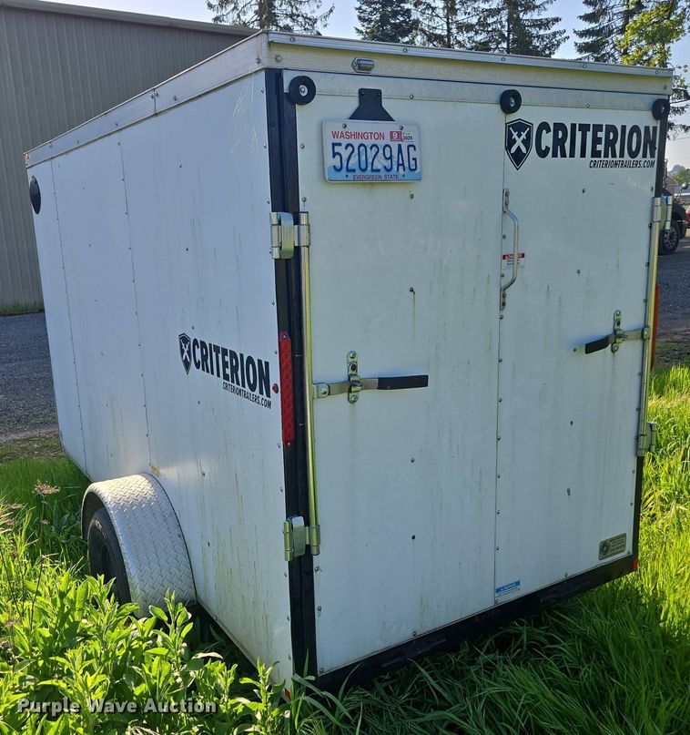 image for item FB9372 2021 Criterion enclosed cargo trailer