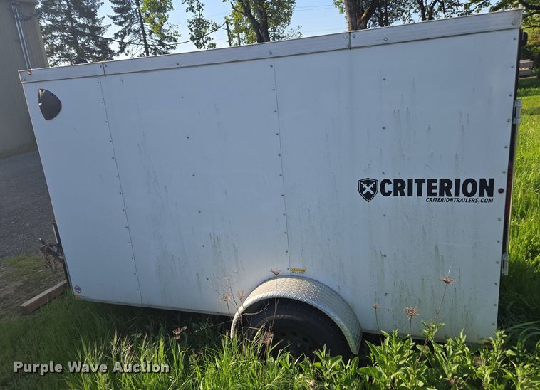 image for item FB9372 2021 Criterion enclosed cargo trailer