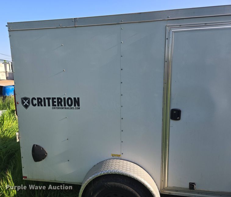 image for item FB9372 2021 Criterion enclosed cargo trailer