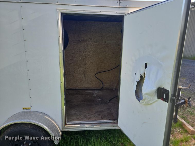 image for item FB9372 2021 Criterion enclosed cargo trailer