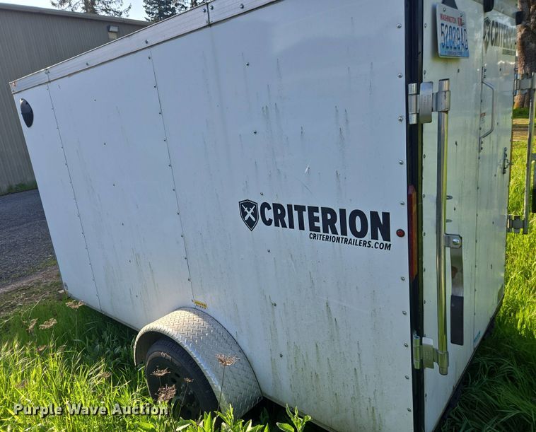 image for item FB9372 2021 Criterion enclosed cargo trailer