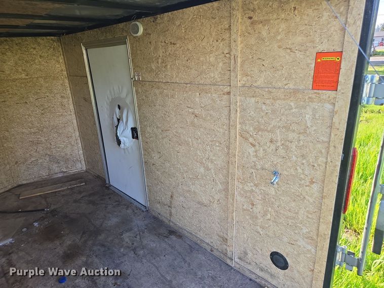 image for item FB9372 2021 Criterion enclosed cargo trailer