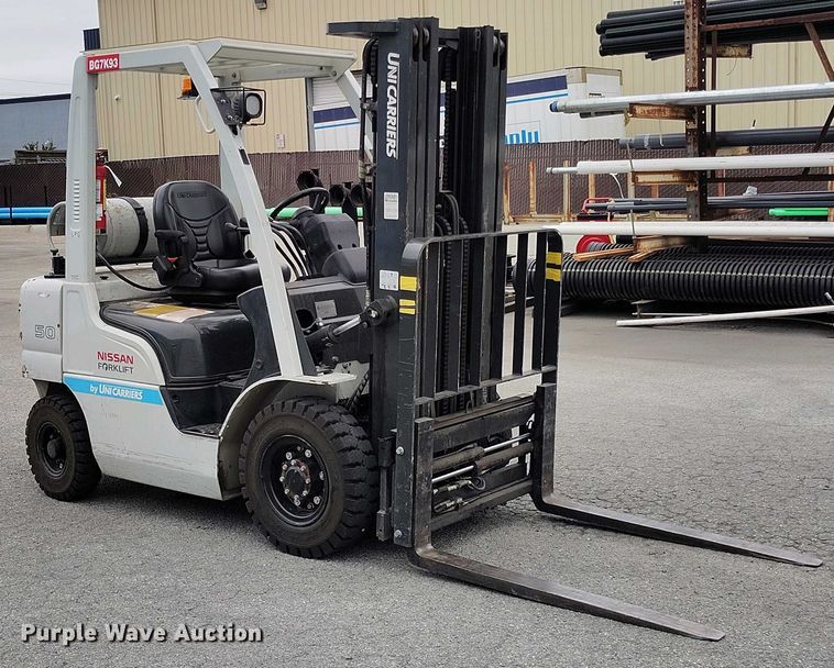 image for item IP9561 2015 UniCarriers PF50 forklift