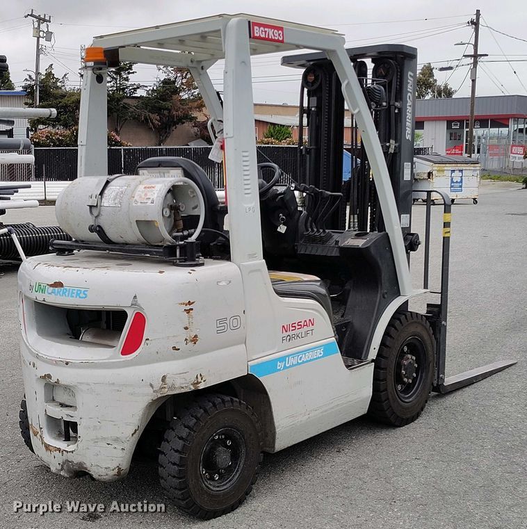image for item IP9561 2015 UniCarriers PF50 forklift