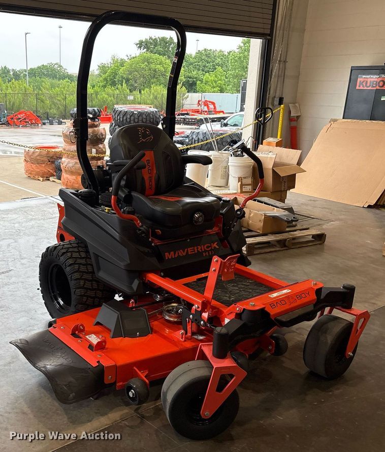 image for item ND9704 2024 Bad Boy Maverick HD ZTR lawn mower