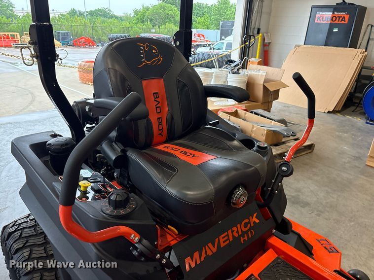 image for item ND9704 2024 Bad Boy Maverick HD ZTR lawn mower