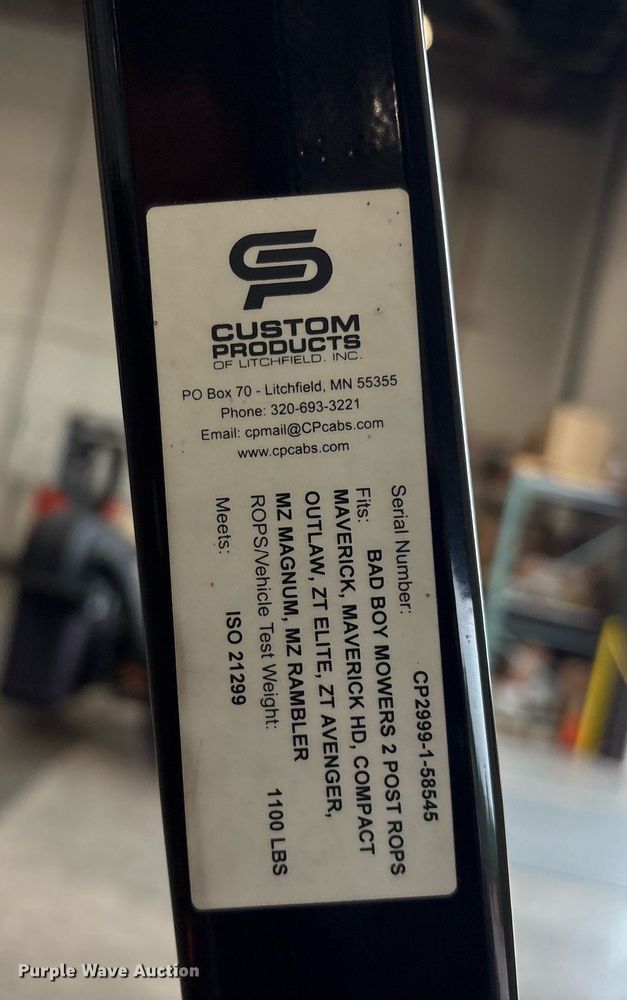 image for item ND9704 2024 Bad Boy Maverick HD ZTR lawn mower