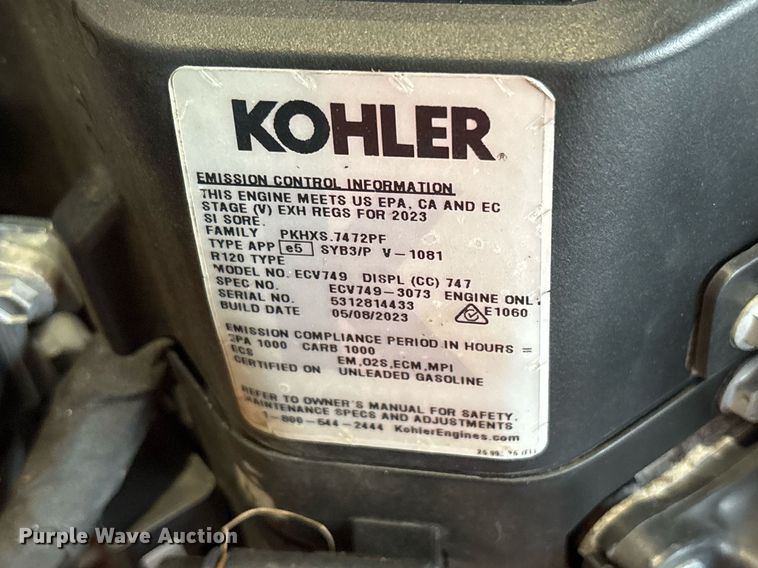 image for item ND9704 2024 Bad Boy Maverick HD ZTR lawn mower