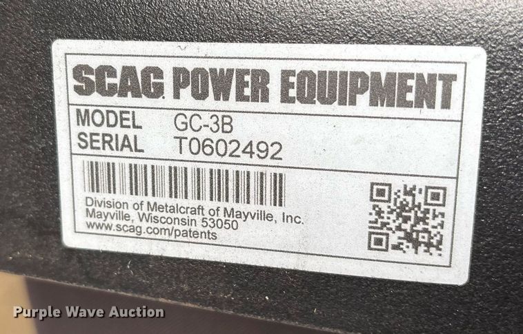 image for item ND9705 Scag Tiger Cat II ZTR lawn mower