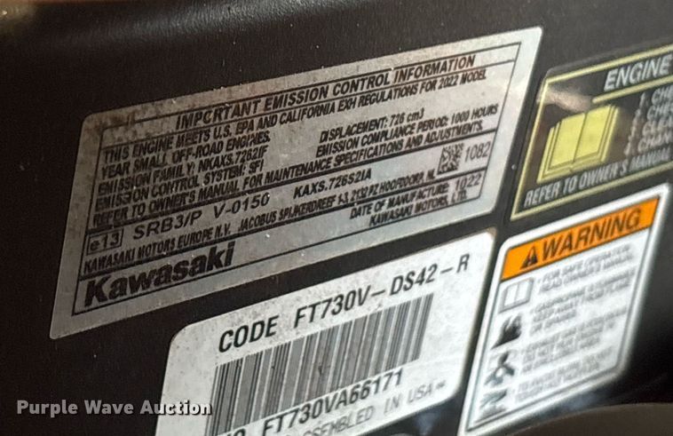 image for item ND9705 Scag Tiger Cat II ZTR lawn mower