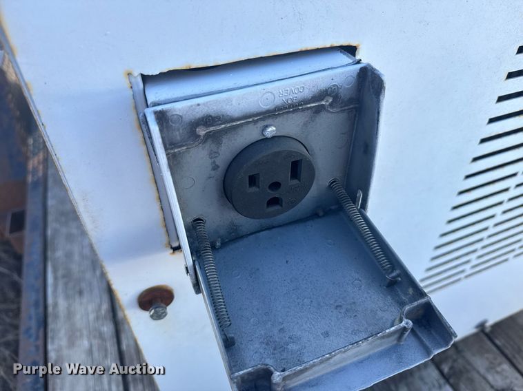 image for item NN9695 2021 Compressed Air Systems RS185 air compressor with 2003 Load Trail equipment trailer