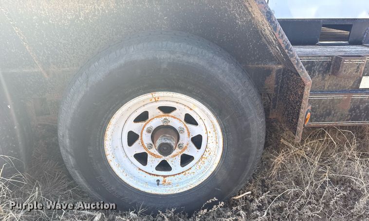 image for item NN9695 2021 Compressed Air Systems RS185 air compressor with 2003 Load Trail equipment trailer