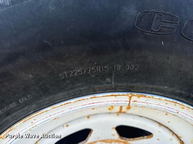 image for item NN9695 2021 Compressed Air Systems RS185 air compressor with 2003 Load Trail equipment trailer