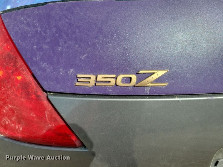 image for item NV9766 2007 Nissan 350Z convertible