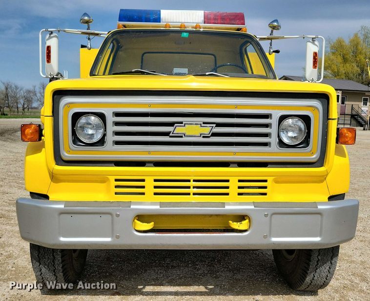 image for item NV9786 1981 Chevrolet C70 pumper fire truck