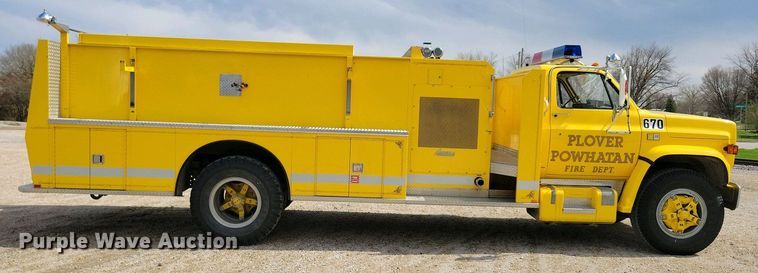 image for item NV9786 1981 Chevrolet C70 pumper fire truck
