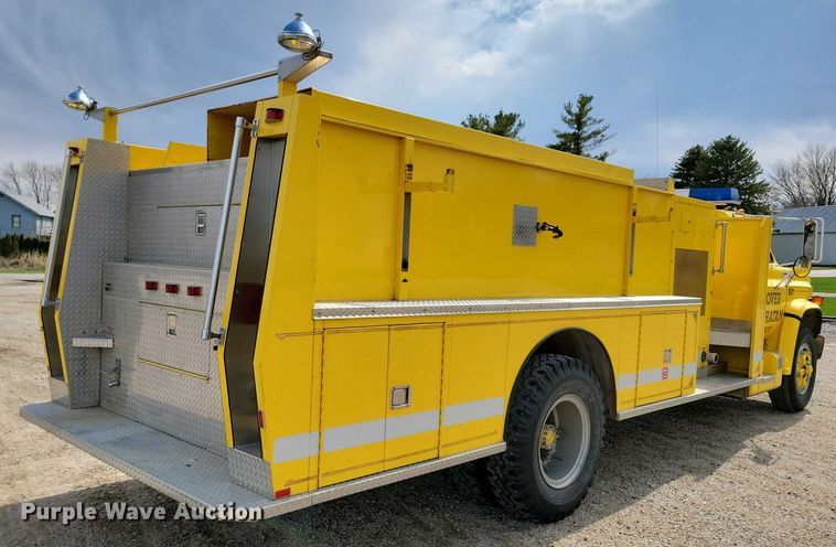 image for item NV9786 1981 Chevrolet C70 pumper fire truck