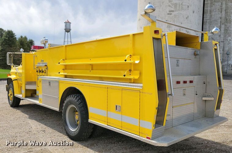 image for item NV9786 1981 Chevrolet C70 pumper fire truck