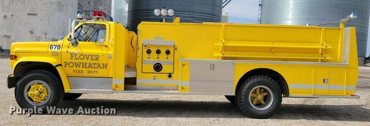 image for item NV9786 1981 Chevrolet C70 pumper fire truck