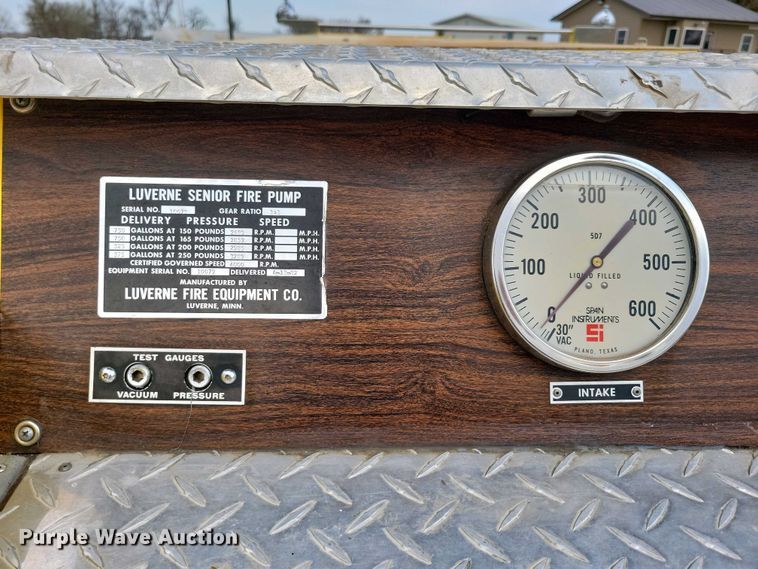 image for item NV9786 1981 Chevrolet C70 pumper fire truck