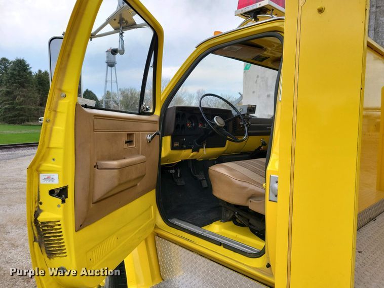 image for item NV9786 1981 Chevrolet C70 pumper fire truck