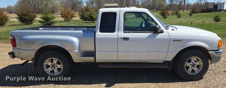 image for item NV9822 2003 Ford Ranger SuperCab pickup truck