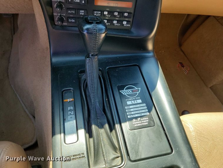 image for item NV9824 1996 Chevrolet Corvette LT1 