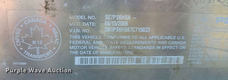 image for item NV9830 2007 Polaris Switchback snowmobile