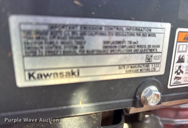 image for item OB9647 2023 Ariens Ikon 52 ZTR lawn mower