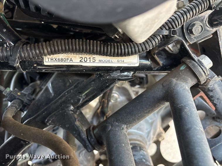 image for item OB9697 2015 Honda TRX680FA ATV