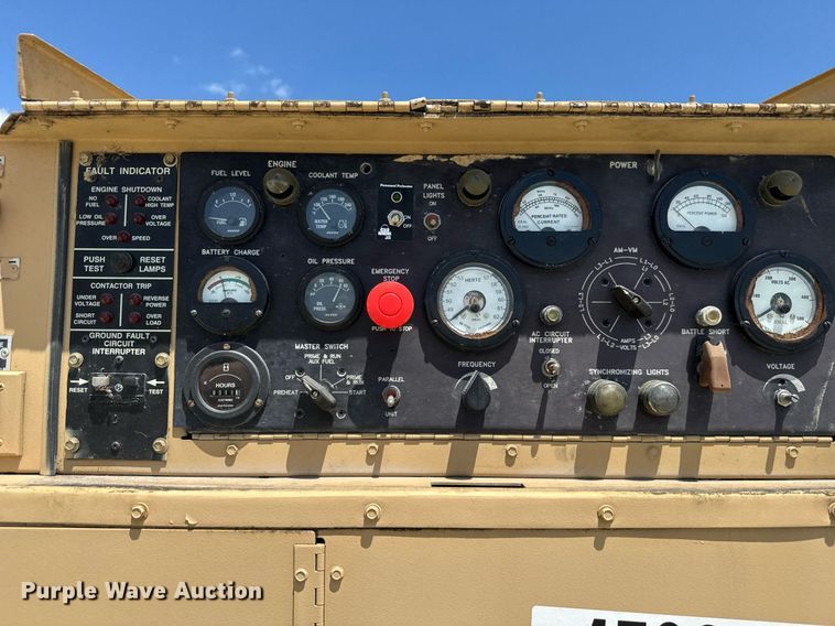 image for item YA0471 1997 Fermont DIV MEP-804A generator