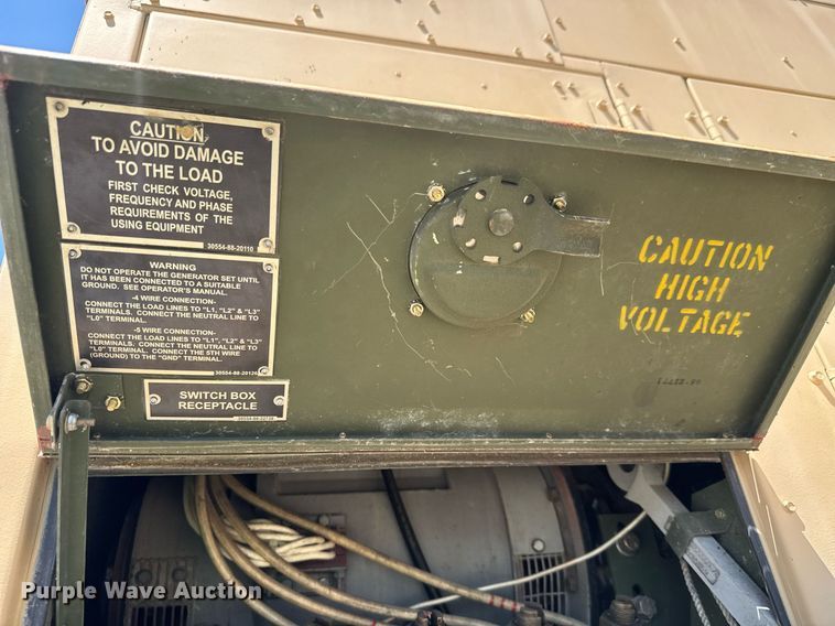 image for item YA0471 1997 Fermont DIV MEP-804A generator